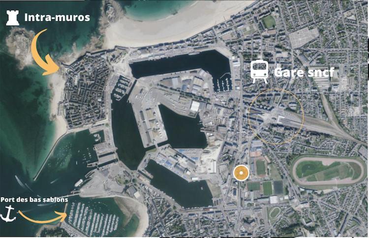 Appartamento Little Bahia Saint-Malo Esterno foto